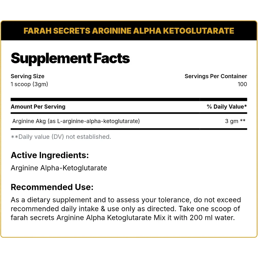Farah-Secret-ARGININE-ALPHA-KETOGLUTARATE-300g-100-Servings-Nutrition-Facts.webp
