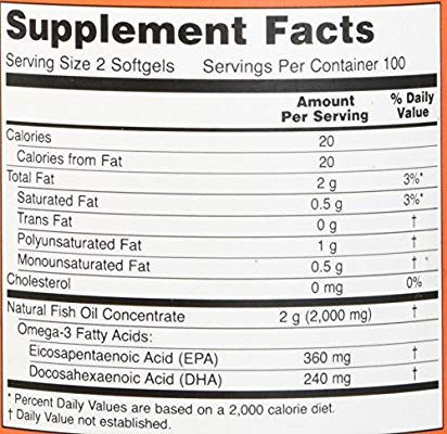 Now Foods Omega3-50Serv.-100Soft Gels-