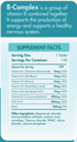 Organic Nation B-Complex Advanced Formula-120Serv.-120Tabs-