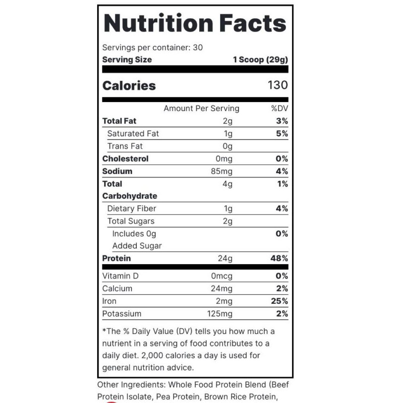 Redcon1 MRE Lite Real Whole Food Animal Based Protein-30Serv.-870G-Strawberry Shortcake-