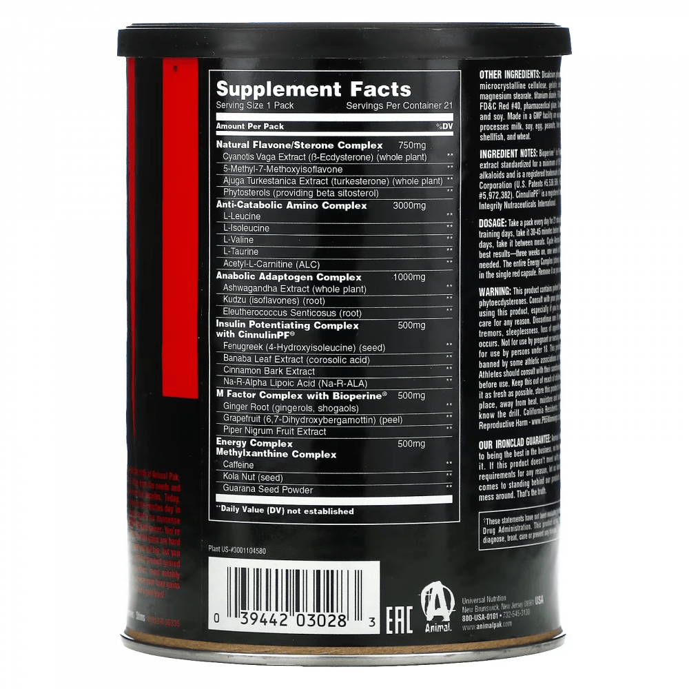 Universal Nutrition Animal Stak-