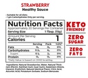 Zero Treat - Healthy Strawberry Sauce 300gm-