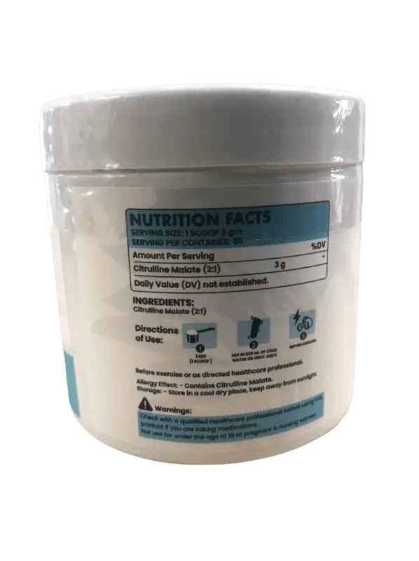 Fox Citrulline Malate 3000 -50 Ser-Unflavored.webp