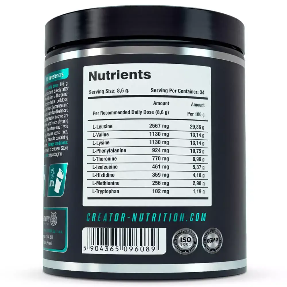 Creactor Nutrition Amino EAA -300 G -Citrus Orange-.webp