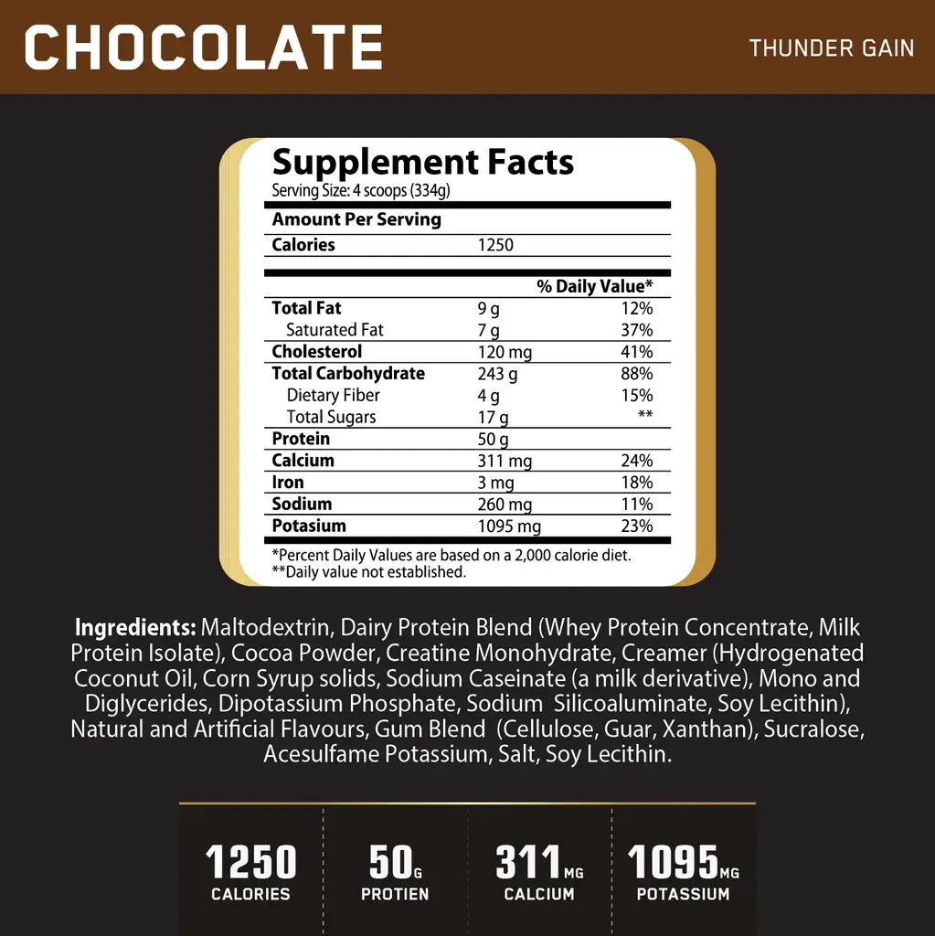 Challenger Nutrition Thunder Gain -5,4kg-16Serv.- Chocolate-.webp