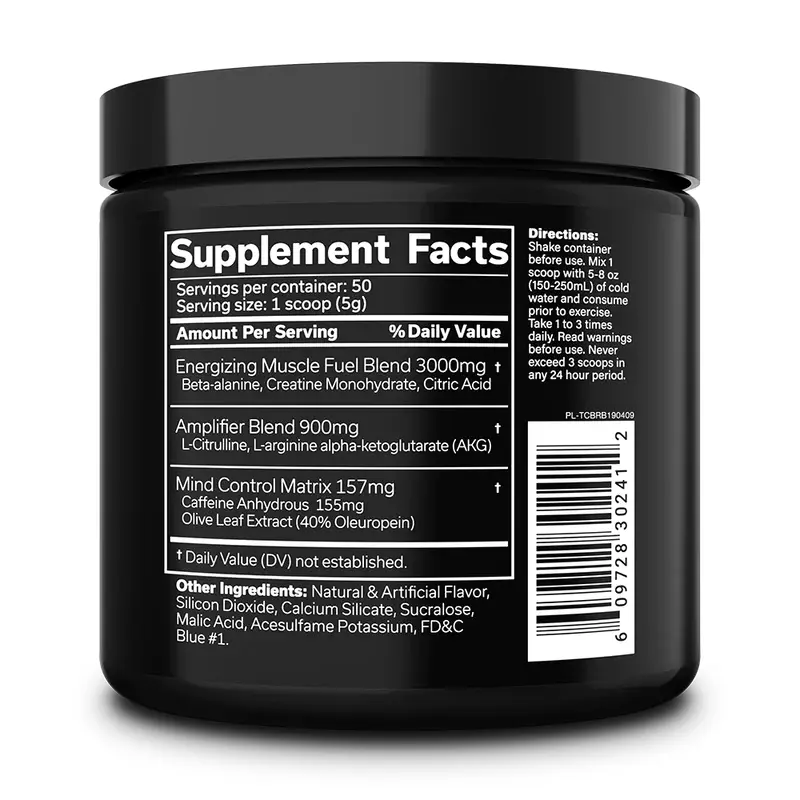 JNX Sports The Curse Pre-Workout-250G-50Serv.-Blue Raspberry-.webp