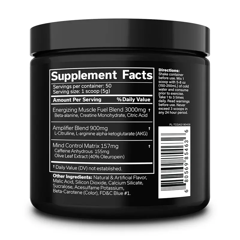 JNX Sports The Curse Pre-Workout-250G-50Serv.-Green Apple-.webp