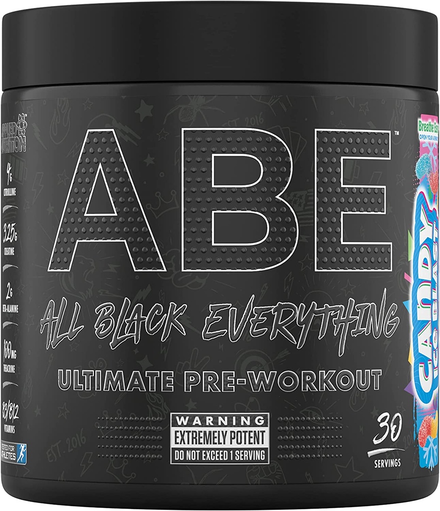 APPLIED NUTRITION ABE Ultimate Pre-Workout-315G-30Serv.-Candy Ice Blast