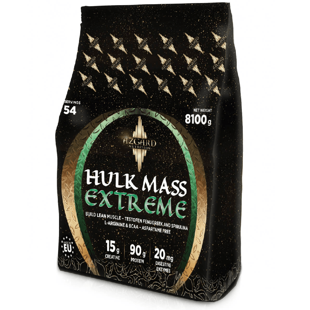 Azgard Nutrition Hulk Mass Extreme-8.1KG-54Serv.-Banana 
