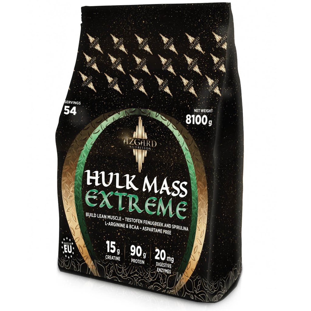 Azgard Nutrition Hulk Mass Extreme-8.1KG-54Serv.-Cappuccino 