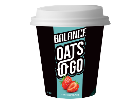 Balance Oats To Go Strawberry 50 gm