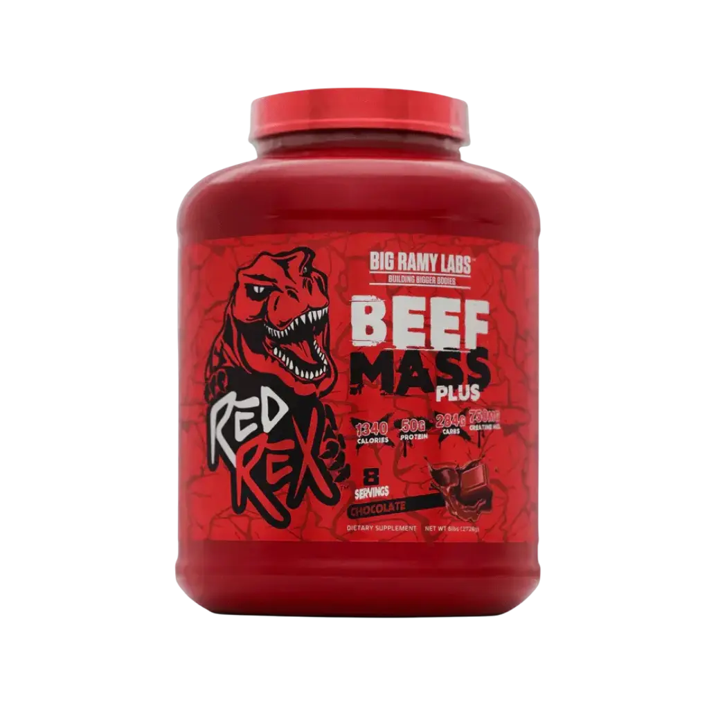 Big Ramy Labs Red Rex Beef Mass Plus-2.71KG-8serv.-Chocolate