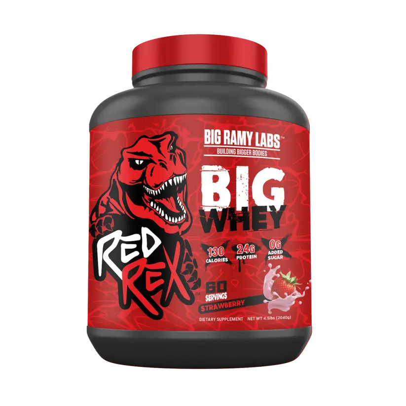 Big Ramy Labs Red Rex Big whey-2KG-60serv.-Strawberry