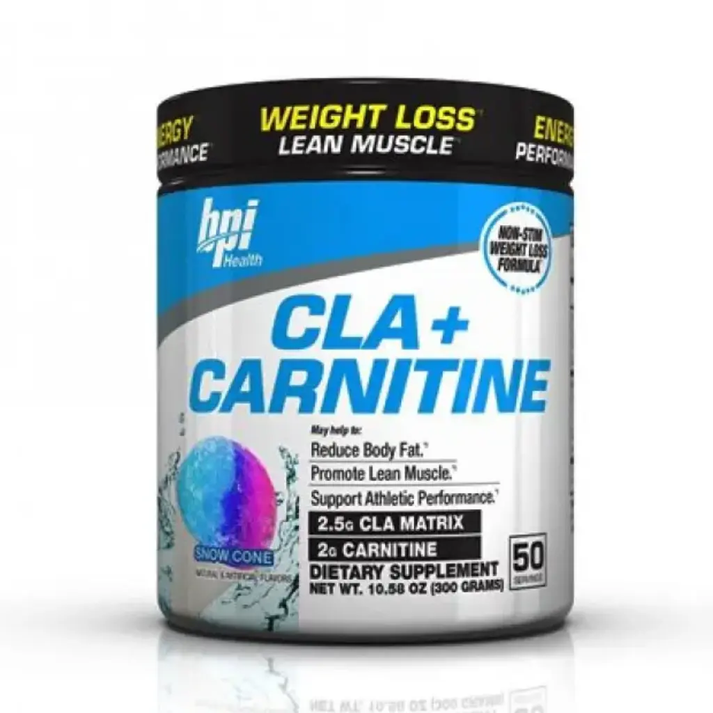 Bpi Sports Cla+Carnitine-320G-50Serv.- Snow Cone