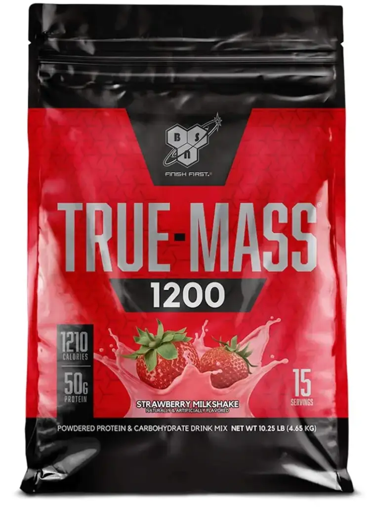 BSN-True Mass-4.71 Kg-15 Serv.-Strawberry Milkshake