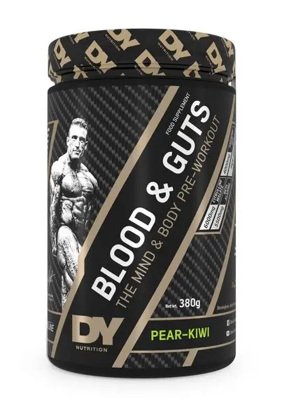 Dy Nutrition Blood&Guts The Mind&Body Pre-Workout-380G-20Serv.-Pear Kiwi