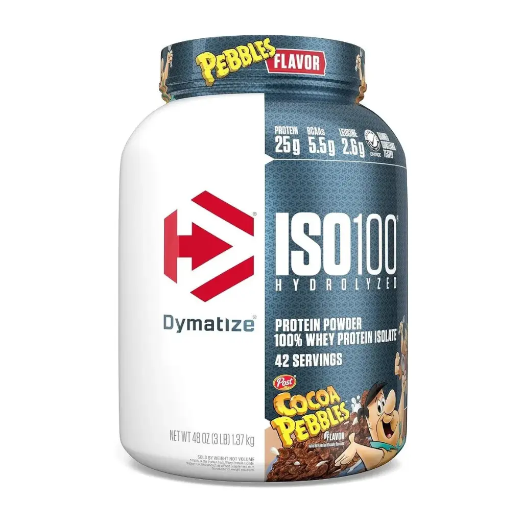 Dymatize Iso100 Hydrolyzed-1.4KG-42Serv.-Cocoa Pebbles