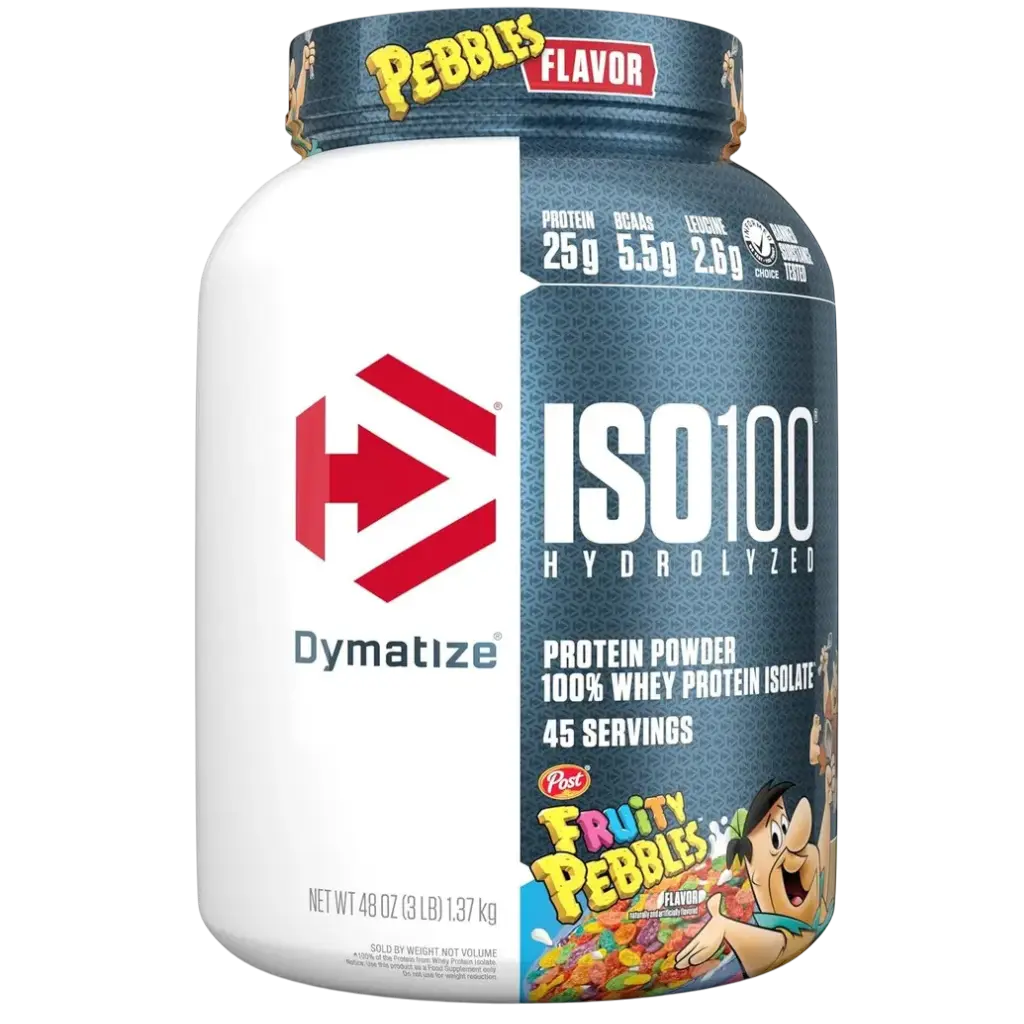 Dymatize Iso100 Hydrolyzed-1.4KG-42Serv.-Fruity Pebbles