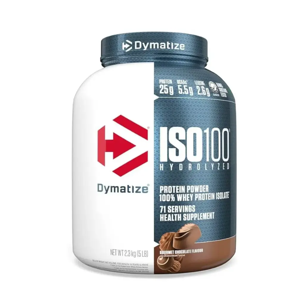 Dymatize Iso100 Hydrolyzed-2.3KG.-70Serv.Gourmet Chocolate