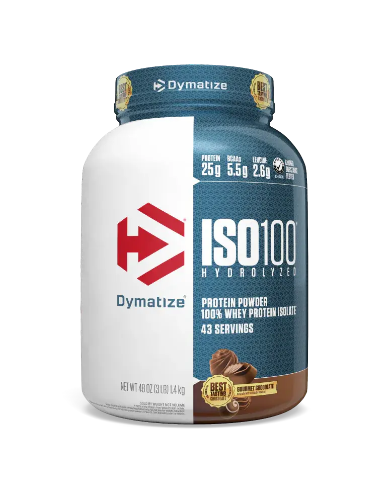 Dymatize Iso100 Hydrolyzed-1.4KG-42Serv.-Gourmet Chocolate