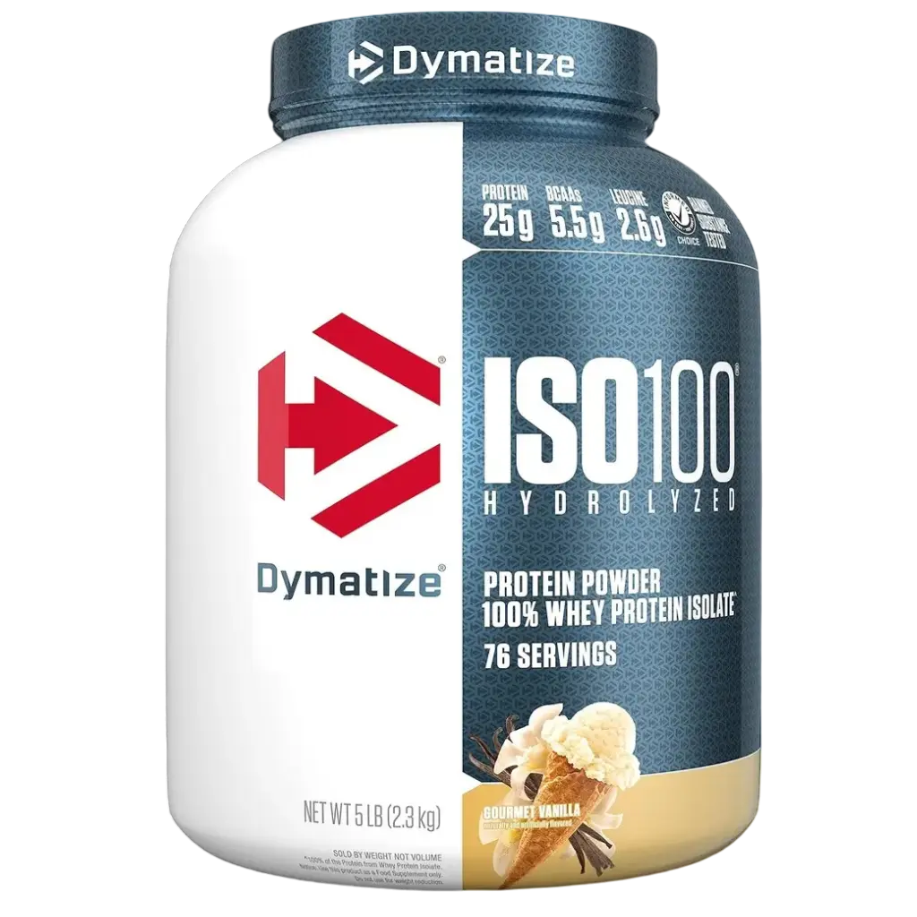 Dymatize Iso100 Hydrolyzed-2.3KG.-76Serv.Gourmet Vanilla