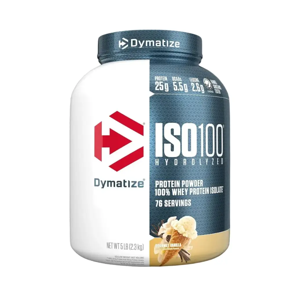 Dymatize Iso100 Hydrolyzed-2.3KG.-76Serv.Gourmet Vanilla
