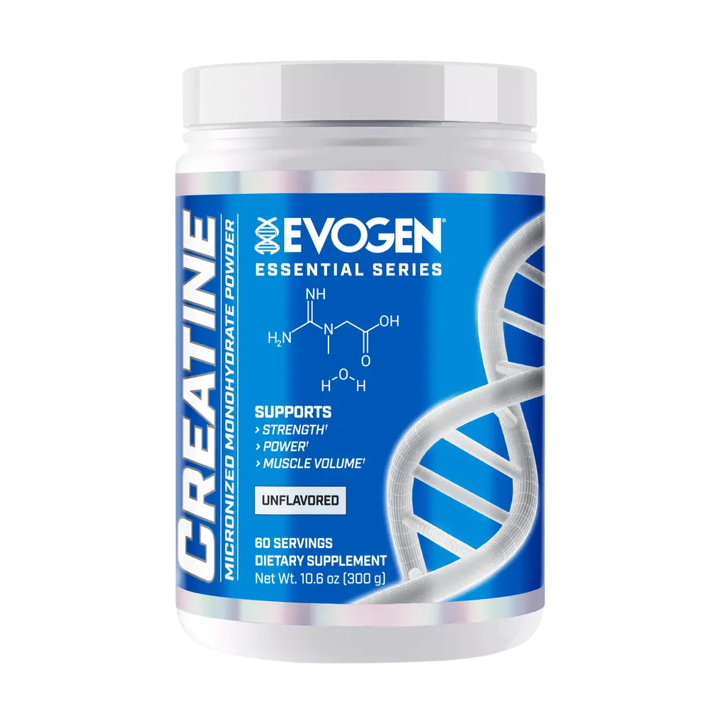 Evogen Creatine Monohydrate–300G– 60Serv.-Unflavored