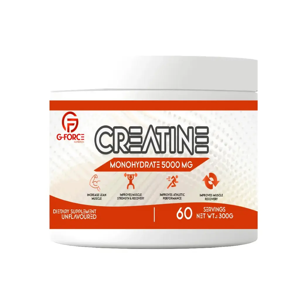 G-Force Creatine Monohydrate-300G-60Serv.-Unflavored