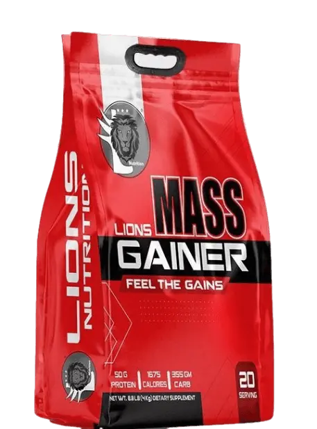 Lions Nutrition Mass Gainer-5Kg-20serv.-Strawberry Cheesecake