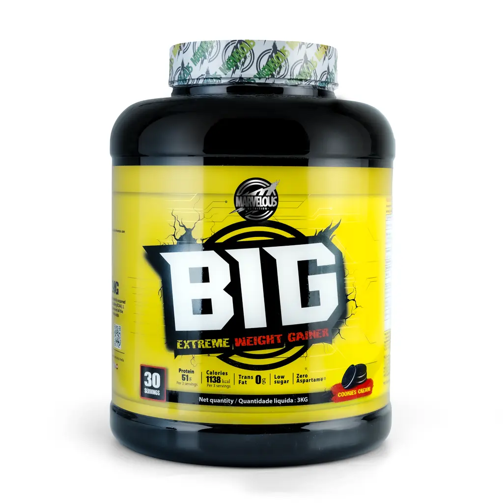 Marvelous Big Extreme Weight Gainer-3kg-30Serv.-Cookies Cream