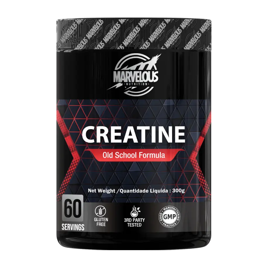 Marvelous Nutrition Creatine Old School Formula-300G.-60Serv.-Unflavored