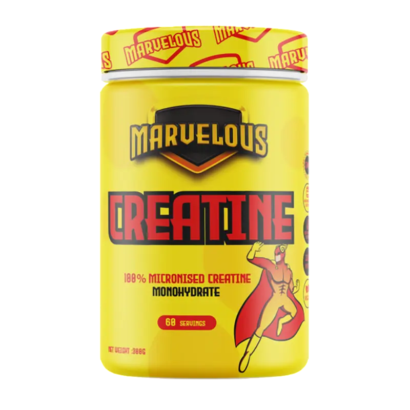 Marvelous Nutrition-Creatine Monohydrate-300gm-60 Serv.-Unflavored
