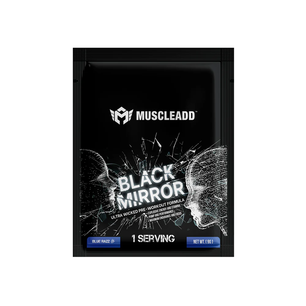 Muscle Add Black Mirror -9G -1 Serv-Blue Razz