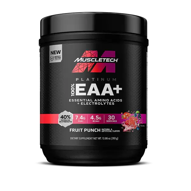 Muscletech EAA+ Essential Amino Acids+ Electrolytes-.30serv-Fruit Punch.