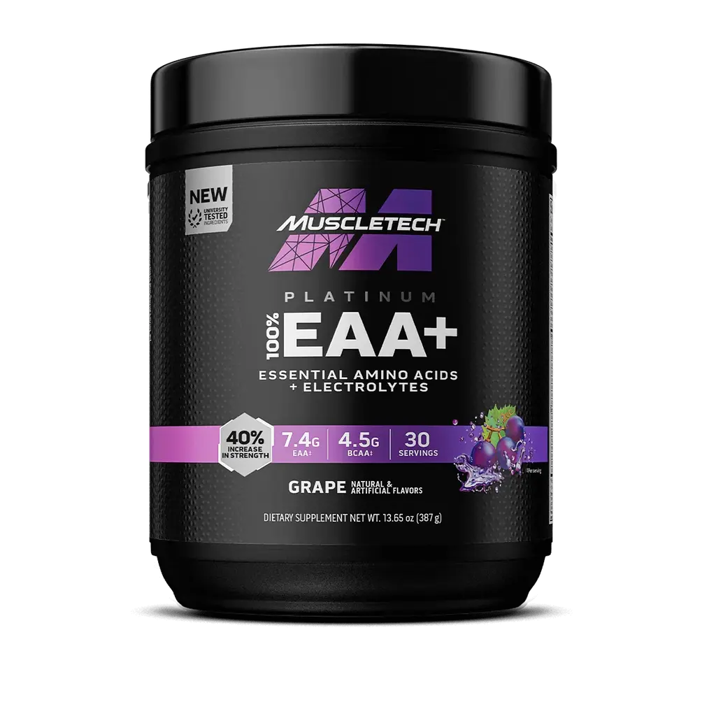 Muscletech EAA+ Essential Amino Acids+ Electrolytes-.30serv-Grape.