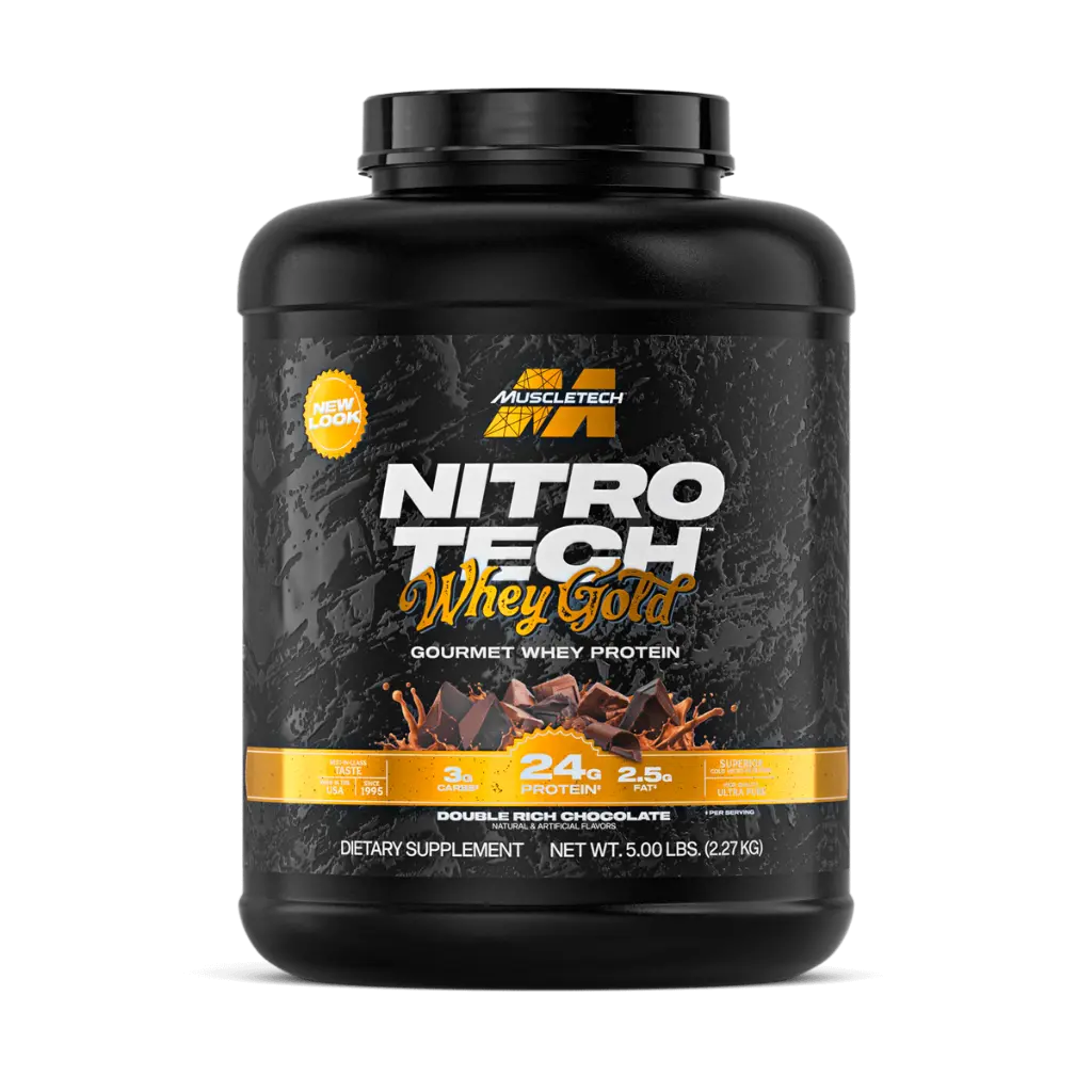Muscletech Nitrotech 100% Whey Gold-69Serv-2.27KG- Double Rich Chocolate