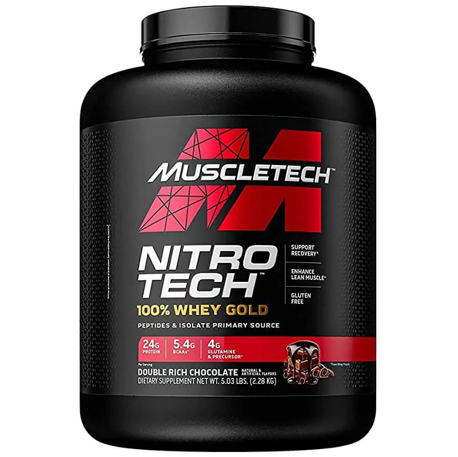 Muscletech Nitrotech 100% Whey Gold-69Serv-2.28KG- Double Rich Chocolate