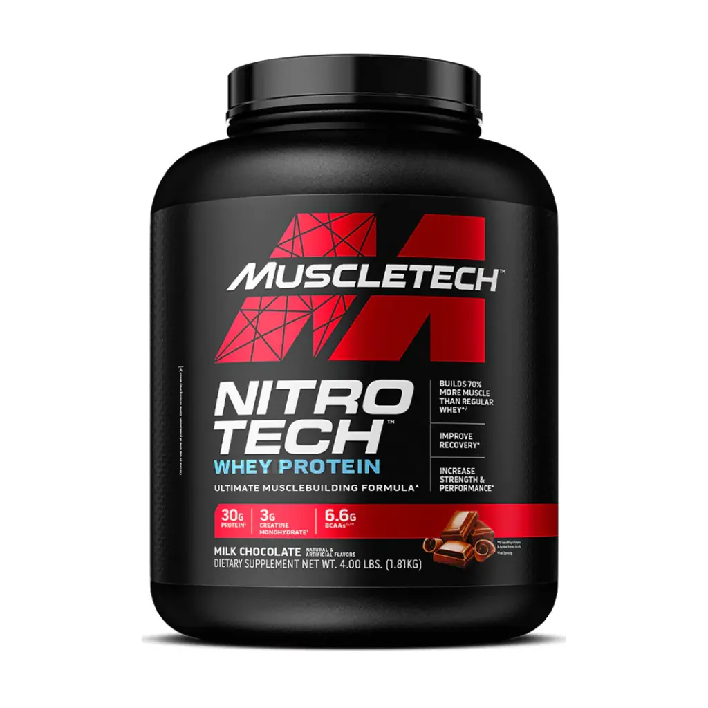 Muscletech NitroTech-40serv-1.80Kg-Milk Chocolate