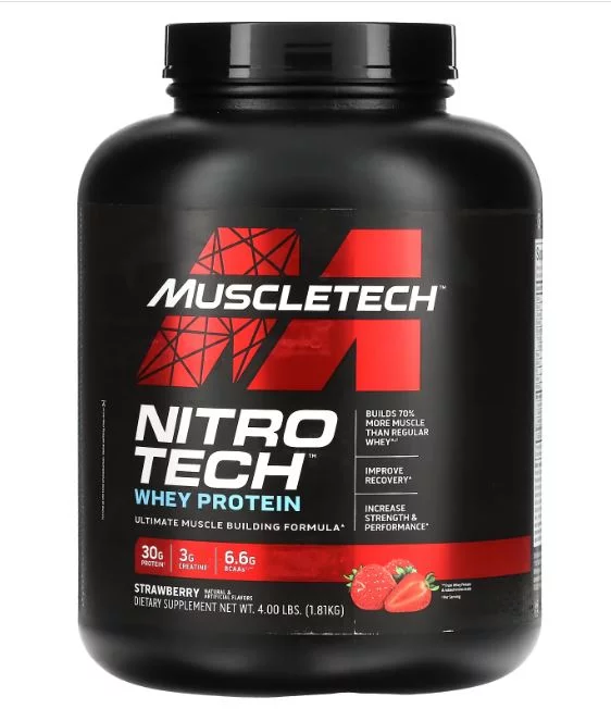 Muscletech NitroTech-41 serv-1.80Kg Strawberry