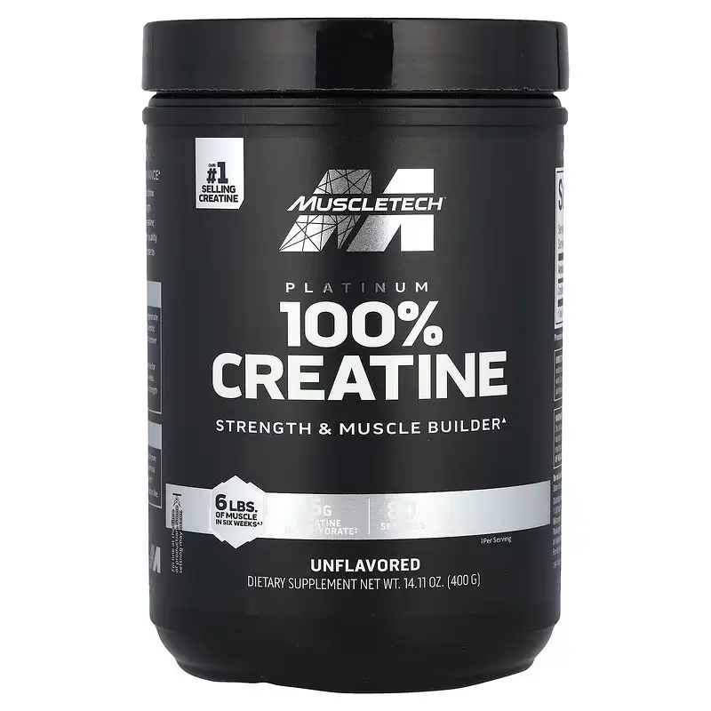 Muscletech Platinum Creatine-80Serv.-400G.-Unflavored 