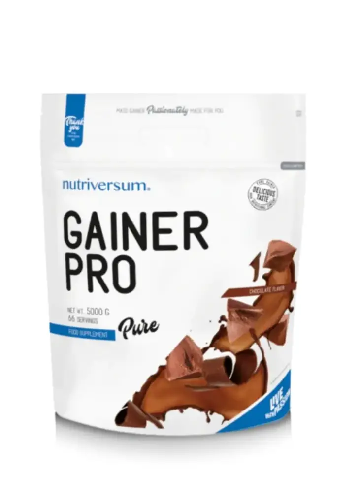 Nutriversum Pure Gainer Pro-66Serv.-5000G-Chocolate