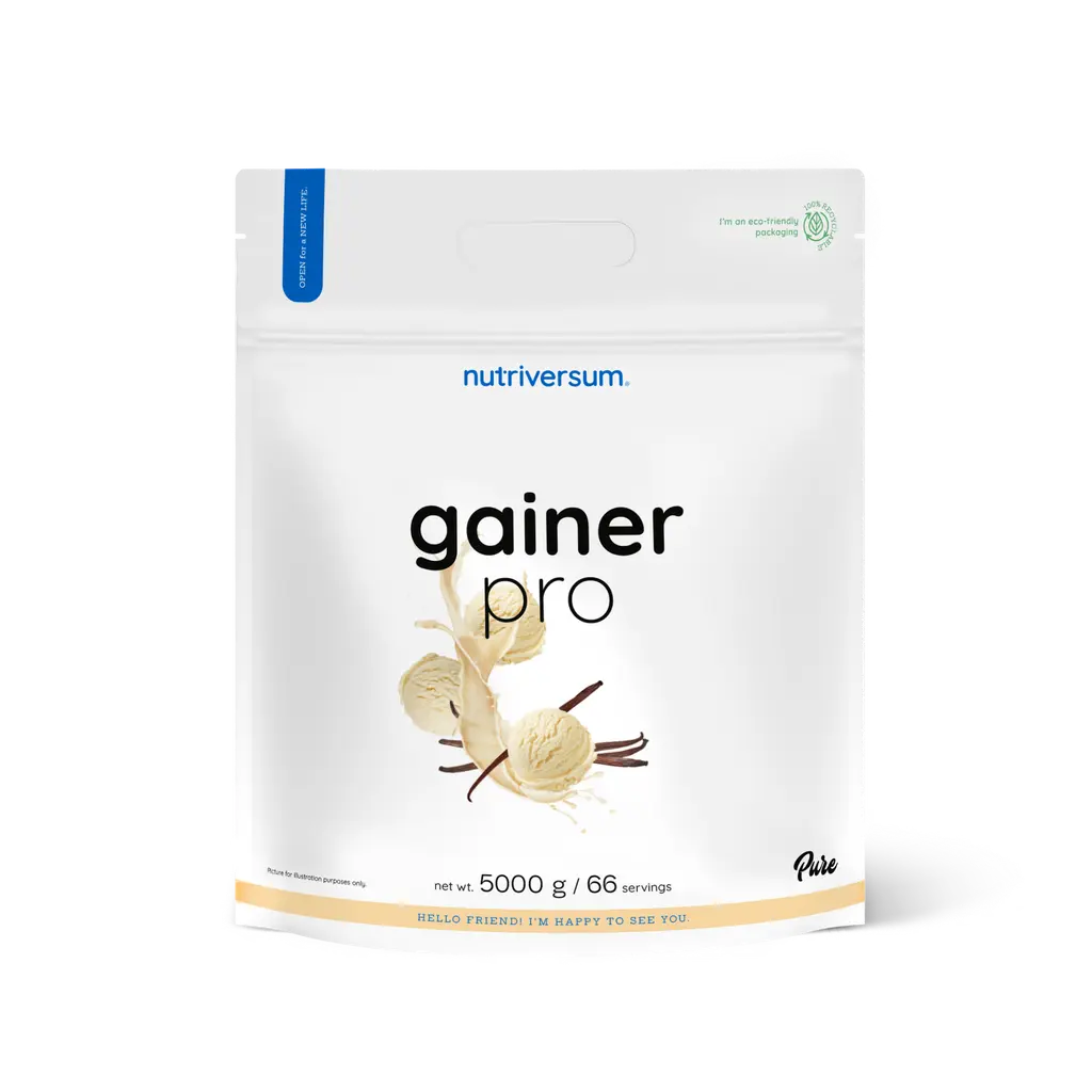 Nutriversum Pure Gainer Pro-66Serv.-5000G-Vanilla