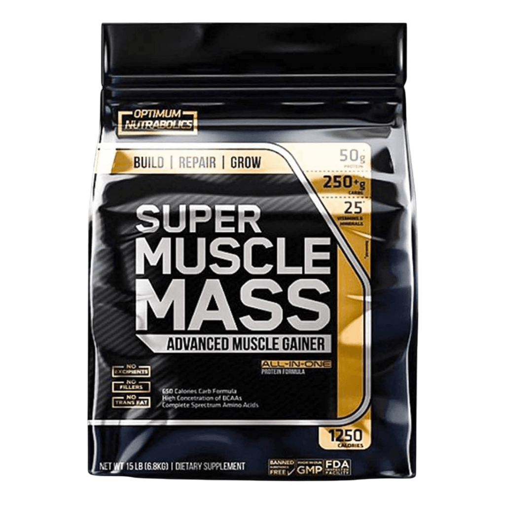Optimum Nutrabolics Super Muscle Mass-20Serv.-6.8Kg-Chocolate