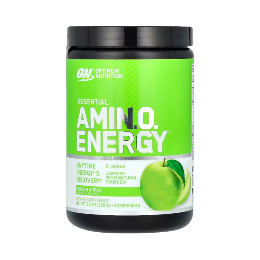Optimum Nutrition Essential Amino Energy- 1.29 lbs (270g)-30Serv-Green Apple