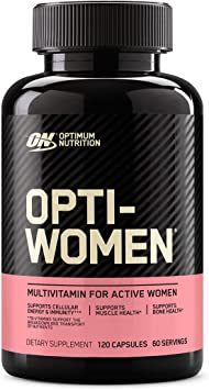 OPTIMUM NUTRITION OPTI-WOMEN 120 Capsules.-60Servings.
