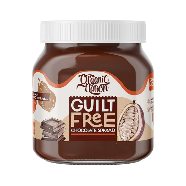 Organic Nation Guilt Free Chocolate Spread 370 G