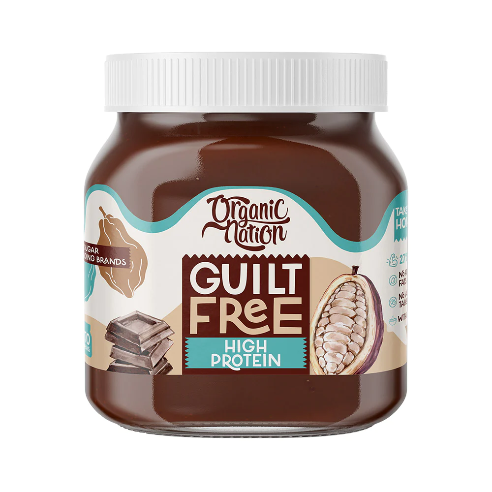 Organic Nation Guilt Free Chocolate Spread High Protein-370G