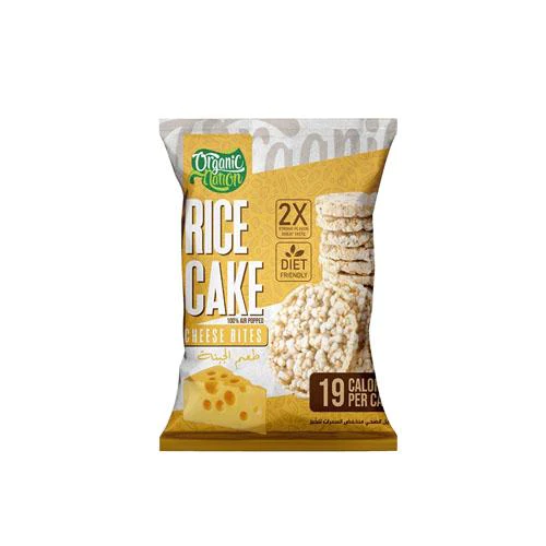Organic Nation Rice Cake-Cheese Bites