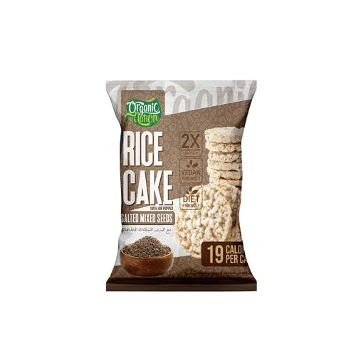 Organic Nation Rice Cake-Salted Mix Seeds