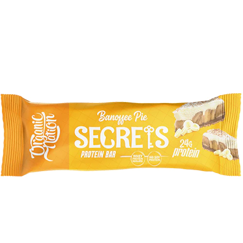 Organic Nation Secrets Protein Bar-1Serv.-70G-Banoffee Pie